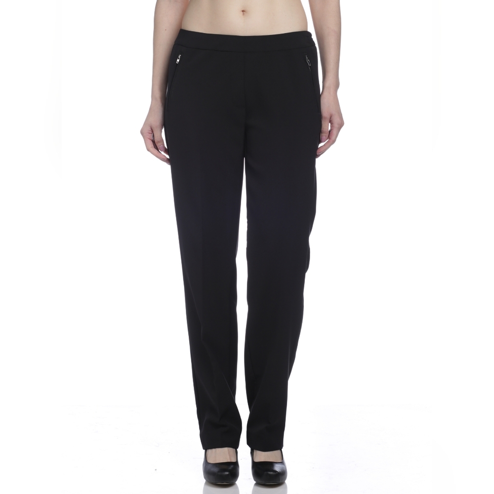 NWT Zac & Rachel Black High Waisted Business Trousers Dress Pants Size 14